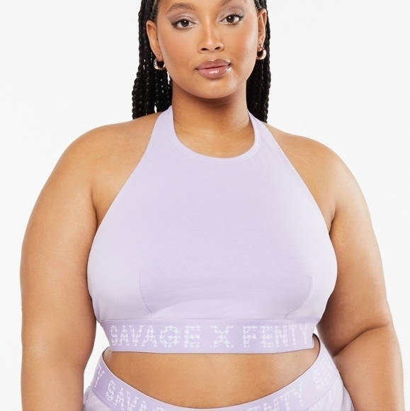 FOREVER Savage High neck Halter Bralette size 3x - Picture 1 of 12